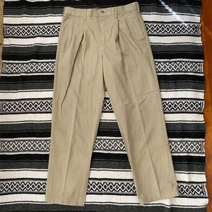 Croft & Barrow Pleated Khaki Pants